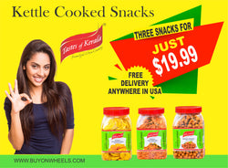 Kettle Cooked 3 Snacks