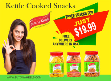Kettle Cooked 3 Snacks